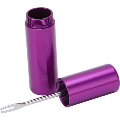 Bar End Gereedschapscomponenten Geïntegreerde Fiets Tubeless Band Snelle Reparatiekit voor MTB Racefiets purple