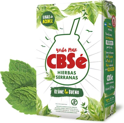 CBSé Hierbas Serranas - Yerba Mate met Serrano kruiden - Mate Thee met Munt - 500 gram