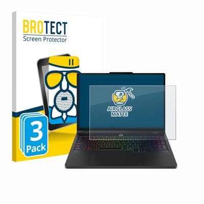 BROTECT - Screenprotector voor Lenovo Legion Pro 5 Gen 10 16" - Folie Beschermfolie Beschermglas matte 3 Stuks