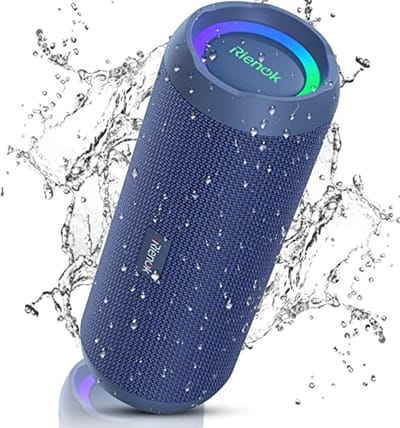 Draagbare Bluetooth-luidspreker met IPX7 Waterdichtheid, Krachtige Bas en LED Verlichting
