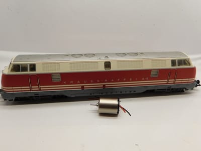 micromotor HMT004 motor ombouwset voor Märklin / Trix DB ML 3000, V 300 (Softdrive-Sinus)
