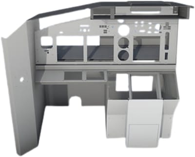 B737 Single Side Captain MIP V2 - For Std TQs -TILLER
