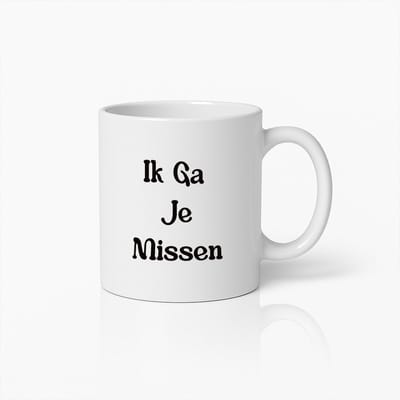 Emotionele Afscheidsmok – ‘Ik Ga Je Missen’ – Zorgvuldig Cadeau voor Afscheid