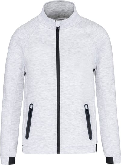 Outdoorjas met opstaande kraag 'Proact' Ash Heather - 3XL