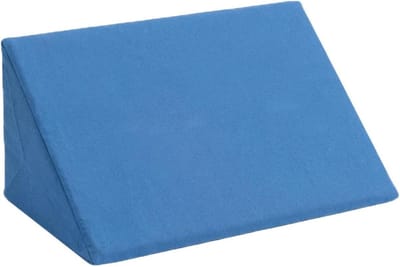 Arm Curl Bankje - Fitness Kussen - Biceps Trainen - Drukbestendige Kern - 50x25x20 cm - Blauw