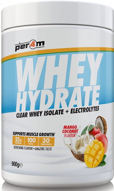 Per4m Whey Hydrate (900g) Mango Coconut - Eiwitten - Helder eiwit