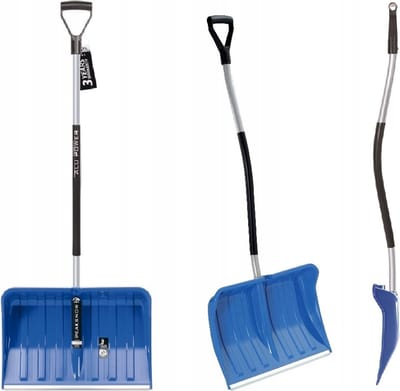 Prosperplast Ergospecial - Sneeuwschep - Ergonomisch - Nauwkeurig - Blauw