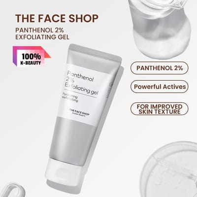 THE FACE SHOP ALLTIMATE PANTHENOL 2% EXFOLIËRENDE GEL 150ml/5.07fl oz 150ml/5.07fl oz white