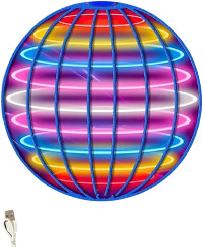 Nivard Flying Ball - Spinner - Magic - Heli - Boomerang - Boomerang Bal - Blauw