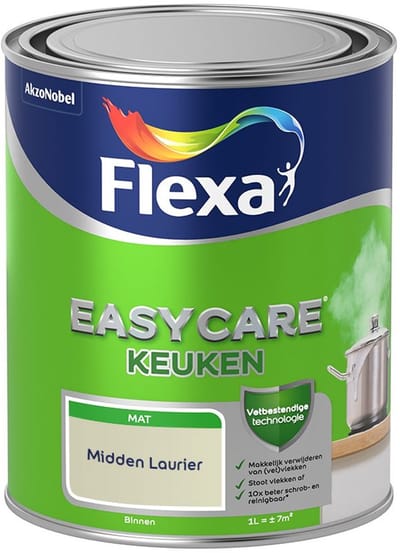 Flexa - Easycare Keuken - Midden Laurier - Mengverf - 1 L