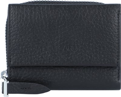 Picard Puur Portemonnee Leer 10 cm - Dames - Horizontaal - schwarz