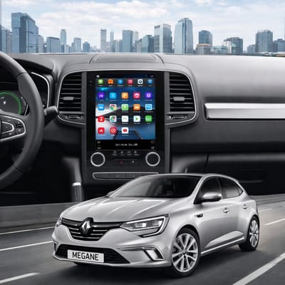 ADIVOX T1 9.7 inch geschikt voor Renault Megane 4/Talisman Android 15 CarPlay/Auto/Wifi/DSP/DAB+