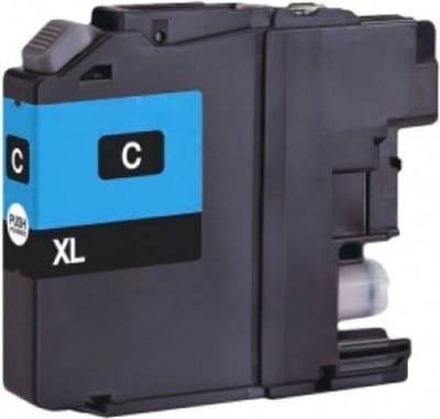 LC-22E XL Cyaan - Huismerk inktcartridge compatible met Brother MFC J5920DW