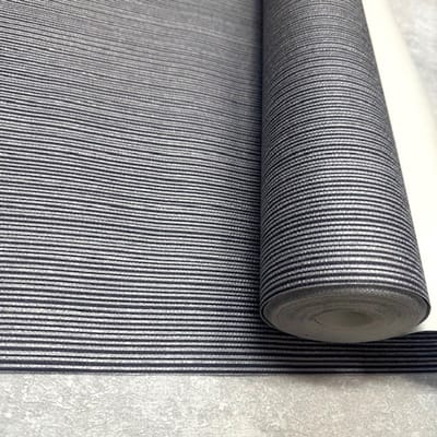 Zwart Zilver Lijntjes Vlies Behang voor een Moderne Touch 8855-62