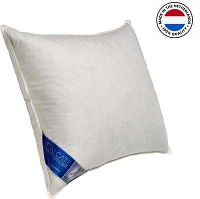 Ten Cate Hoofdkussen - Hoofdkussen Nekklachten - Hoofdkussens - Eendendons & Eendenveren - Halfdons - Geschikt voor rug-, zij- en buikslapers - Ergonomisch Kussen - 60x70 cm