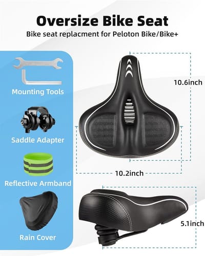 Comfortabel Gel Fiets Zadels voor Mannen en Vrouwen