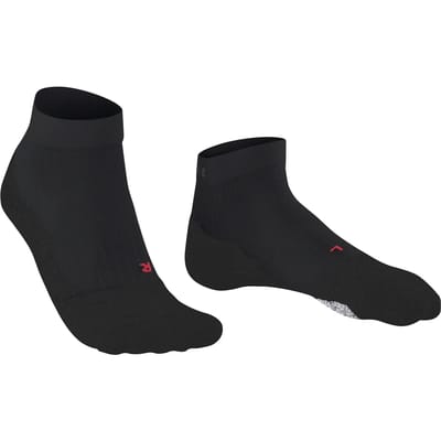 FALKE PL4 Short anti-blaar katoen functioneel materiaal paddelsokken dames zwart - maat 35-36