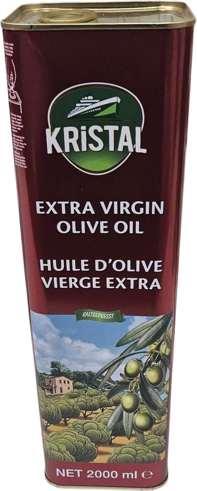 Kristal Extra Virgin Olijfolie 2L - Natürel Sızma Zeytinyagı - Extra Virgin Olive Oil 2L