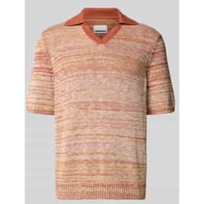 regular fit poloshirt van puur biologisch katoen model 'YARNMIX'