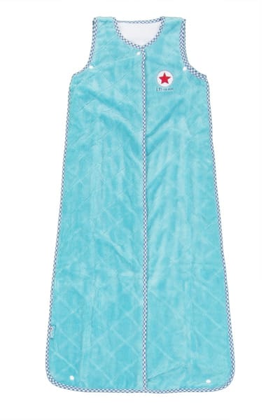 kraam cadeau- Lief! Boy Uni - Slaapzak - 12-18 maanden / 110 cm - Katoen - Turquoise