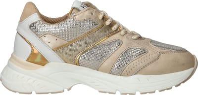 Hip H1255 Sneakers Meisjes - Leren Sneaker - Goud - Maat 32