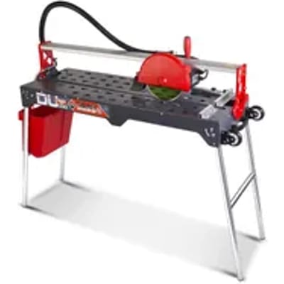 Rubi Tegelsnijder Met Water Du-200 Evo 850 - Mobiele Zaagkop 45 Graden Snede - 800w - 200mm