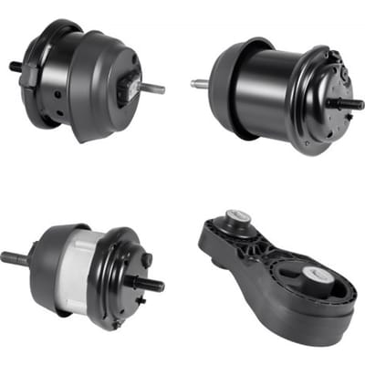 VEVOR Motor- en transmissiemontagebeugelset (4-delig) Compatibel met Chevrolet Traverse 3.6L V6 van 2009-2017, vervangt OE# A5548HY, A5549HY, A5458HY, A5444, veilige ondersteuning