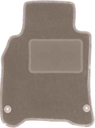Beige bestuurdersmat voor: Infiniti M Hybrid sedan (2010-)