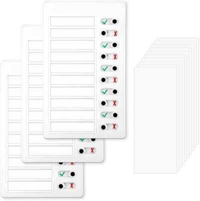 Dailygoody - Diy Schema voor Kinderen - Herbruikbare Takenlijst