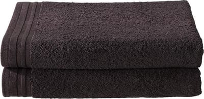 De Witte Lietaer Douchelaken Imagine Fudge Brown - 70 x 140 cm - 2 stuks - Bruin - Katoen