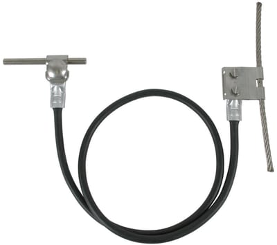 Dehn veiligheidstouwsysteem verbindingsset 16mm L1000mm Cu StSt - 365509