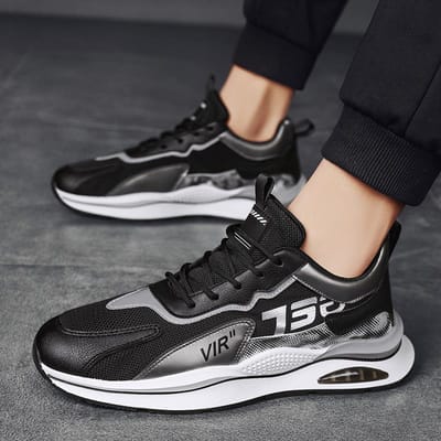 Herenschoenen Nieuwe Mode Super Hardloopschoenen Vliegend Geweven Ademend Mesh Lage Top Casual Schoenen Herensportschoenen 44