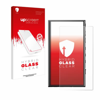 upscreen - Screenprotector voor Sony Walkman NW-A306 - Folie Beschermfolie Beschermglas transparant