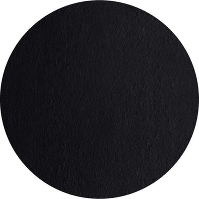 ASA Selection | Placemat | Leather Optic Fine | Rond | PVC - Lederoptiek | Zwart | 38CM