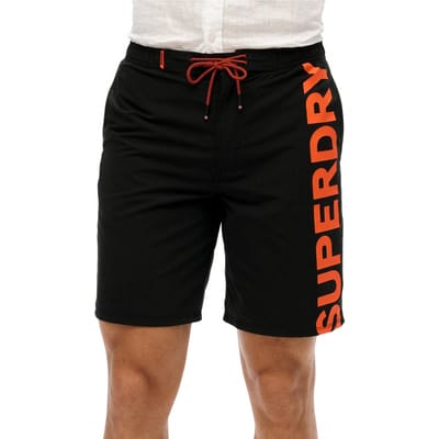 Superdry Klassieke Boardshorts Red Grootte: M