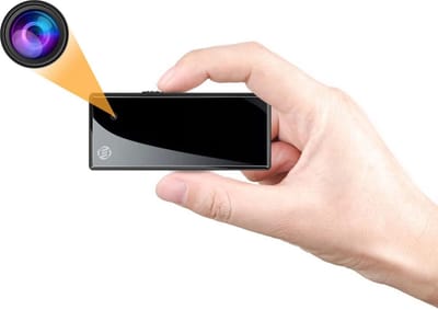 Equivera Verborgen Camera - Spionage Camera - Geheime Camera - Spy Camera - Spycamera - Spion Camera - Verborgen Mini Camera - Spy Camera Mini - Afluisteren - Afluisterapparatuur