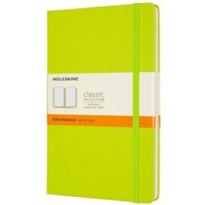 Moleskine Classic Notitieboek - Large - Hardcover - Gelinieerd - Citroen Groen