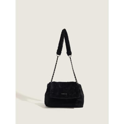 Herfst- en Winter Sfeer Enveloppetas voor Dames met Grote Capaciteit Schoudertas Tote Bag Bonttas