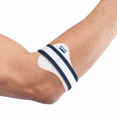 Thuasne Epi Med Elleboogbrace - XS - Universeel - Wit