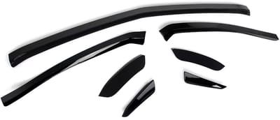 Voorbumper - Voor Mercedes A-Klasse W177 AMG Lijn 2018+ - Auto accessoires - A45 Look - Splitter kit - Gloss Zwart