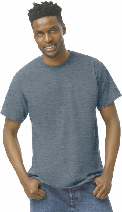 Gildan Heavy Cotton™Classic Fit Adult T-shirt GI5000 - Dark Heather - XXL