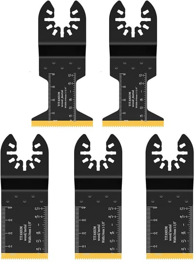 Snijden Metaal, Stalen Nagels, Schroeven, Carbide Tandblad Oscillerende Zaagbladen 5 Stuks, Multitool Oscillerende Gereedschap Accessoires