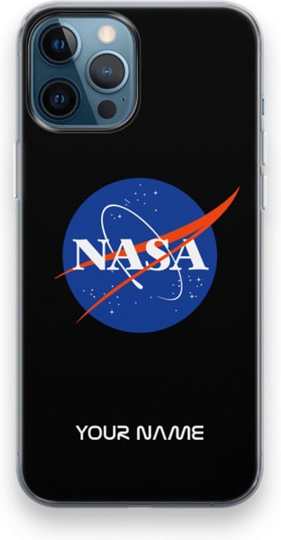 Gepersonaliseerd - Case Company® - Hoesje geschikt voor iPhone 12 Pro hoesje - NASA - Soft Cover Telefoonhoesje - Bescherming aan alle Kanten en Schermrand