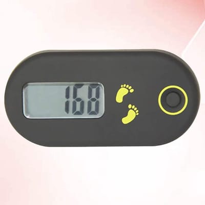 Draagbare Stappenteller - Mini Activiteit Tracker - Fitness Doelen - 3D Sensor Technologie - Groot Display - Zwart