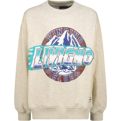 Vingino Boys Nashi Sweater Soft Vanilla Melee Taglia: 10 | Maglioni Outlet | kids | Bianco