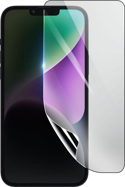 3mk, Geschikt voor iPhone 14 Plus, Schokbestendige Hydrogel Screenprotector, Transparant