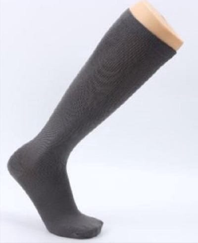 *** 2 paar Steunkousen L/XL - Compressiesokken -Grijs - Steunkous - Kous Ondersteuning - van Heble® ***