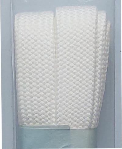 Gala Veter - Wit - Plat - Extra Breed - Lengte 90 cm - Breedte 10 mm - Schoenveter