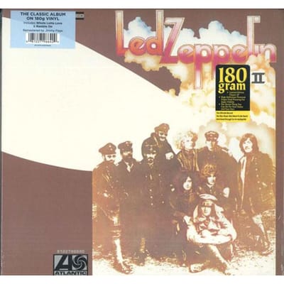 LP Plaat LED ZEPPELIN Led Zeppelin II 180g 8122796640 Atlantic 2020 Europa Rock