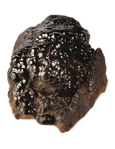 Hematiet ruw - metallic - L
